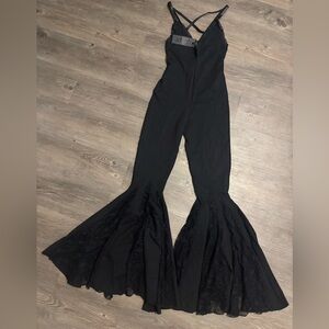 NWT Dolls Kill / Widow Coven Besties Flared Jumpsuit